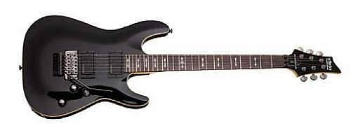 schecter omen 6 fr active blk