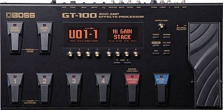 boss gt 100 - multieffetto per chitarra elettrica cosm