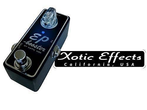 xotic ep booster - pedale boutique true-bypass