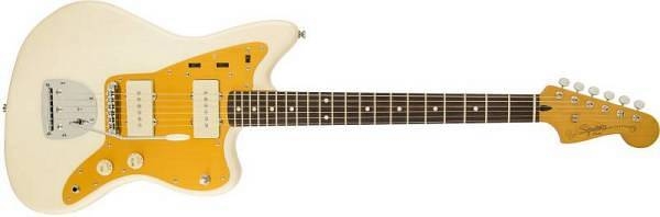 squier by fender j mascis jazzmaster vintage white