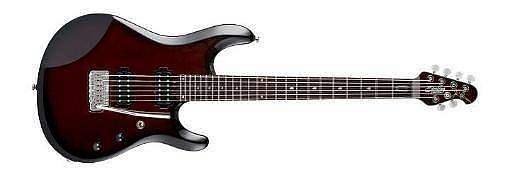 sterling by music man jp 60 prb john petrucci - pearl red burst