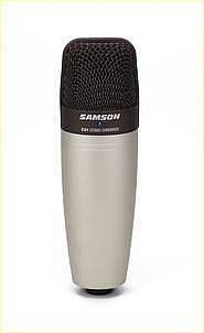 samson c 01 - microfono a condensatore - cardioide