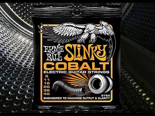 ernie ball 2722 - cobalt hybrid slinky - 9-46