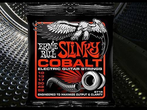 ernie ball 2715 - cobalt skinny top heavy bottom - 10-52