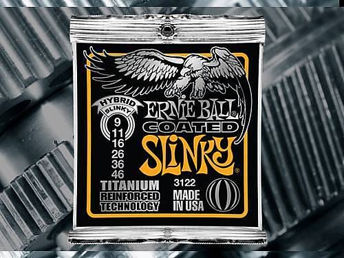 ernie ball titanium coated 3122 09-46