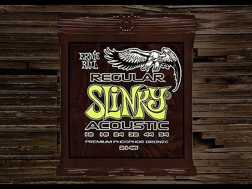 ernie ball 2146 - regular slinky acoustic - 12-54