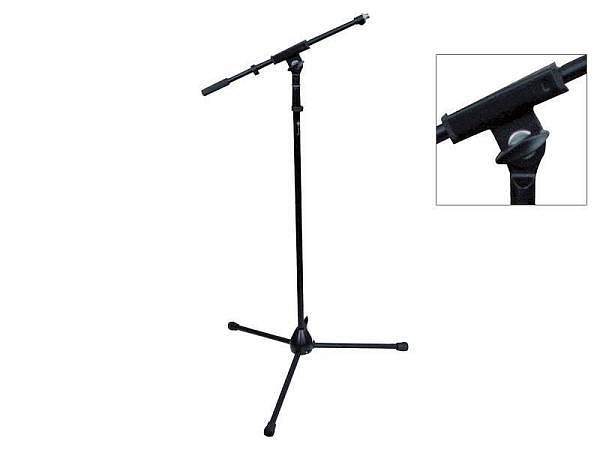 extreme asta microfono telescopica a giraffa in metallo con treppiede - ms7xb