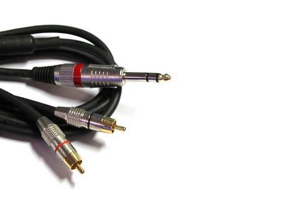 extreme js2r5pro 1 jack stereo 2 rca maschio 5mt