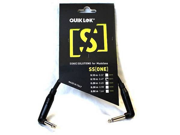 quik lok sonic solutions one aa015 - cavo jack high definition - made in italy