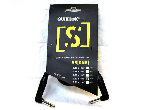 quik lok sonic solutions one aa030 - cavo jack high definition - made in italy