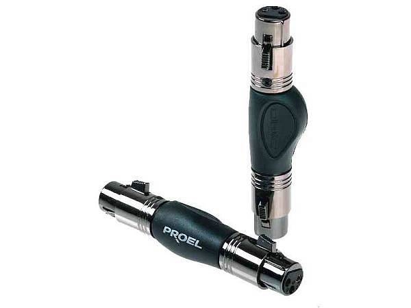 proel die hard ma340 - adattatore xlr femmina - xlr femmina