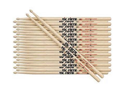 vic firth american classic 5a - confezione da 10 paia