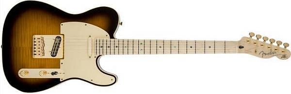 fender richie kotzen telecaster mn brown sunburst