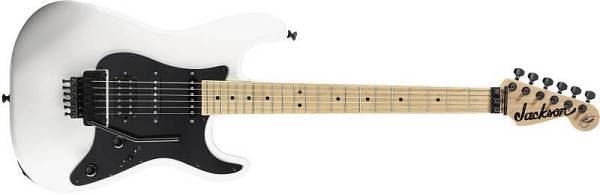 jackson adrian smith x series signature sdxm mn snow white w/black pickguard