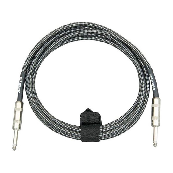 dimarzio ep1715ssbkgy cavo jack nero/grigio 4,5m
