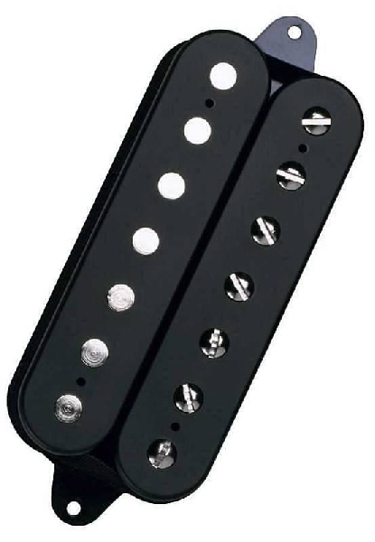 dimarzio tone zone 7 corde nero - dp755bk