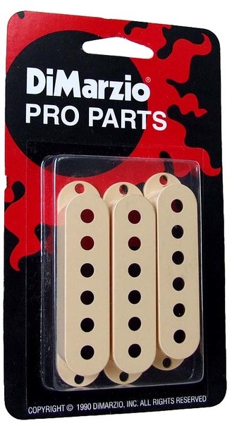 dimarzio dm2001aw set 3 cover virt.vintbianco antico