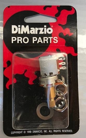 dimarzio ep1200pp potenziometro push/pull 250k