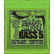 ernie ball 2836 - regular slinky bass 5 - muta per basso 45-130