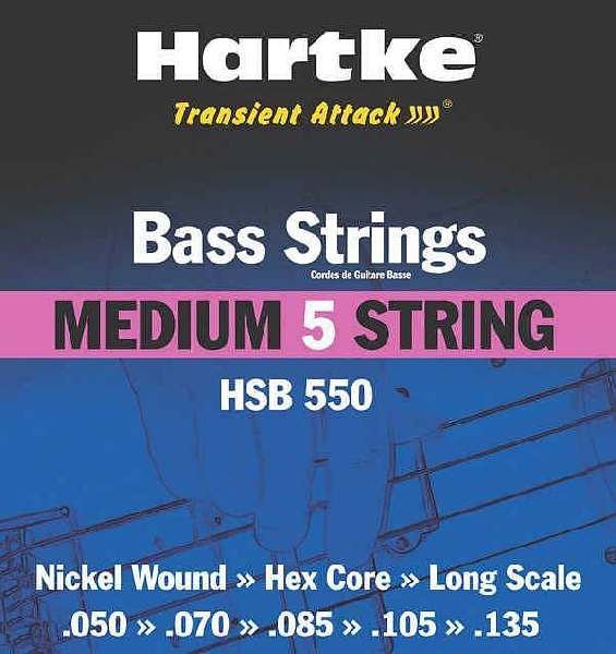 hartke medium 5 muta basso 050-135