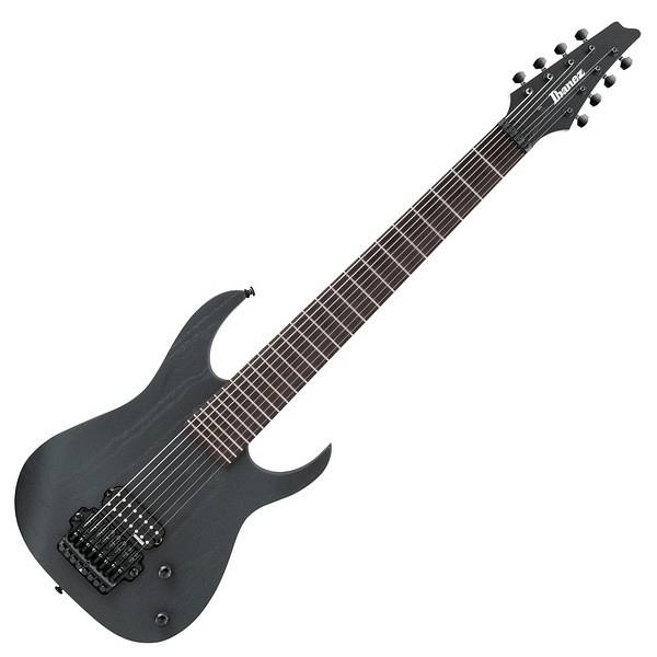 ibanez m80m-wk weathered - black fredrik thordendal signature - 8 corde (meshuggah)