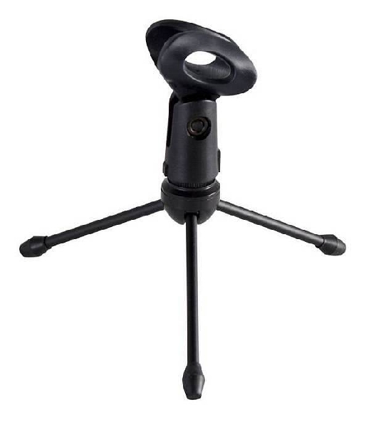 gator gfw-mic-0250 - mini-stand da tavolo a treppiede per microfono a cavo