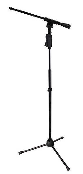 gator gfw-mic-2110 - asta microfono deluxe a giraffa con treppiede con regolazione