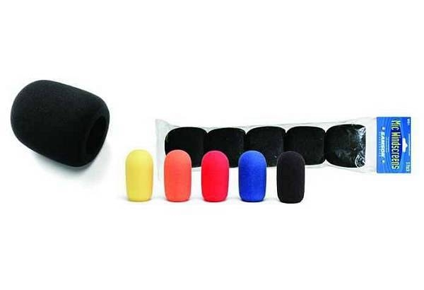 samson ws5e - spugna anti-vento - 5 pezzi - colori mix