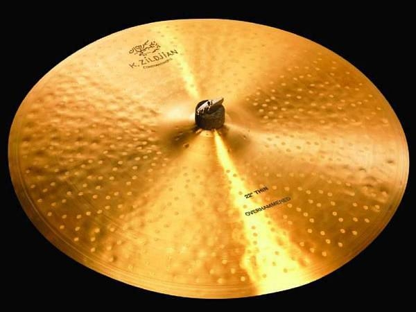 zildjian 22 k const.thin ride over hammered (cm.56)
