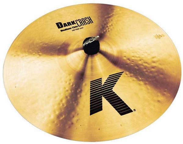 zildjian 18 k dark crash medium thin (cm. 45)