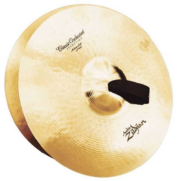 zildjian 16 coppia orchestral selection medium light (cm. 40)
