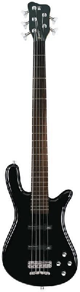warwick rb streamer lx 5 corde black lucido
