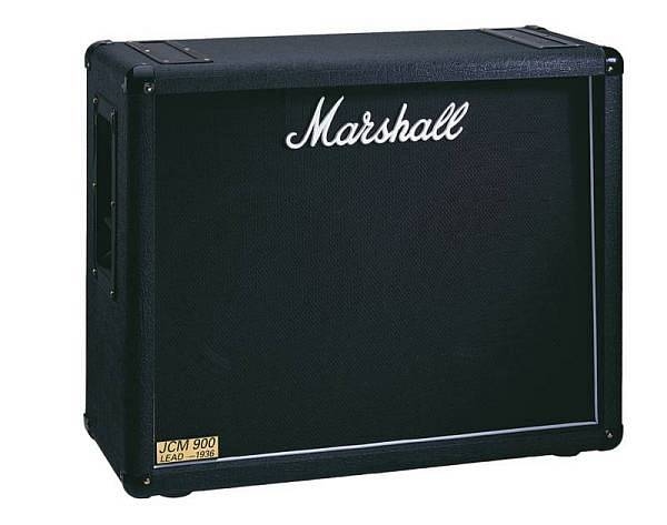 marshall 1936v - 140w 2x12 mono / 70w + 70w stereo cab con speakers g12 vintage