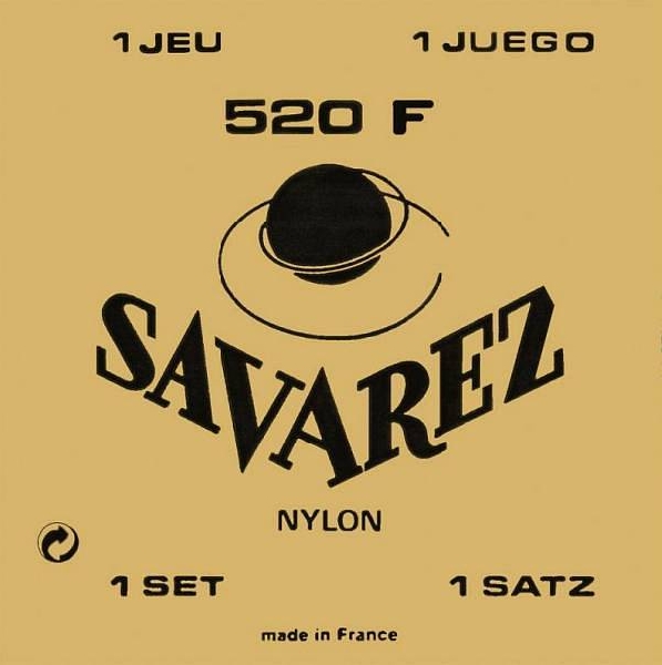 savarez 520f set tensione normale - sol ricoperto