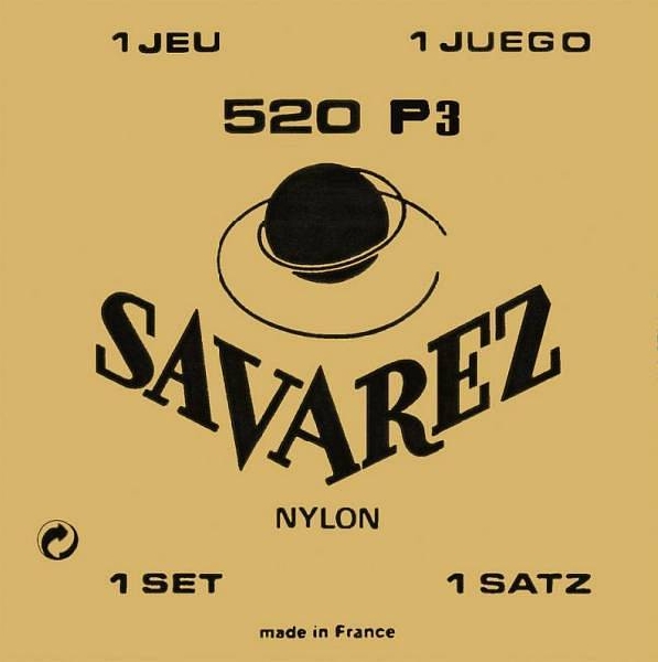 savarez 520p3 set con alti avvolti in plastica