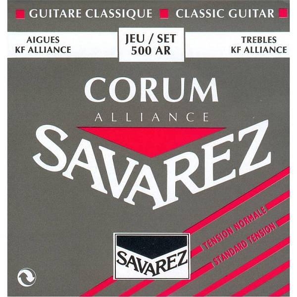 savarez 500ar corum set corde per chitarra classica tensione normale