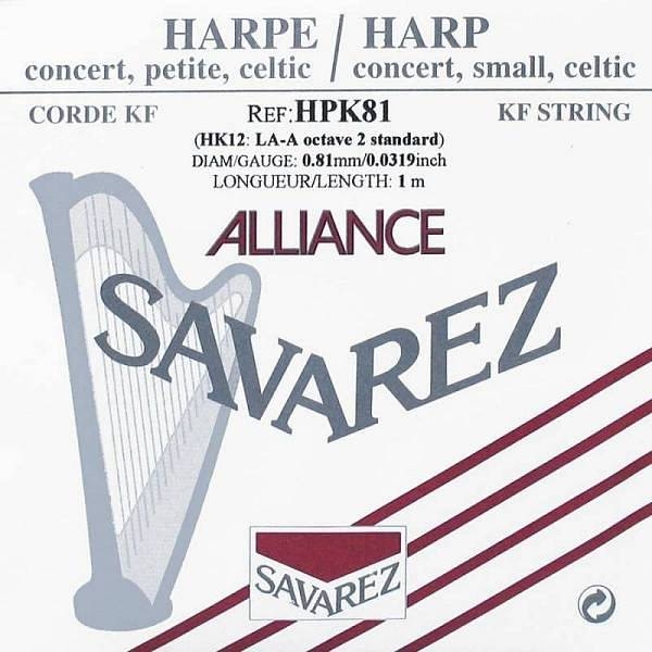 savarez hpk81 ottava 2, nota la (0.81 mm)