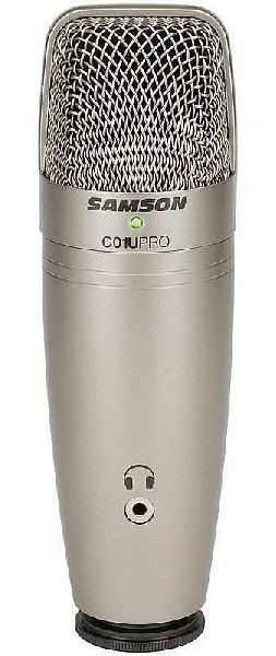 samson c01u pro - microfono a condensatore usb - cardioide
