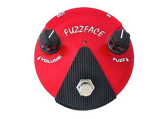 dunlop ffm2 germanium fuzz face red - pedale fuzz