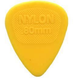 dunlop 443r nylon midi .80 yellow