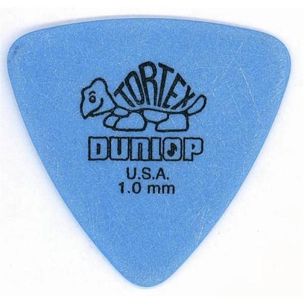dunlop 431p tortex triangle blue 1.0
