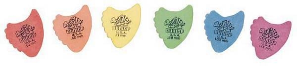 dunlop 414r tortex fin green .88