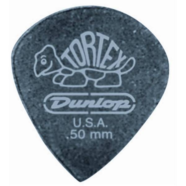 dunlop 482p pitch black jazz iii .50 - confezione 6 plettri