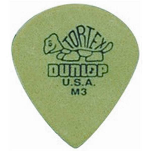 dunlop 472r tortex jazz green m3 - confezione 36 plettri