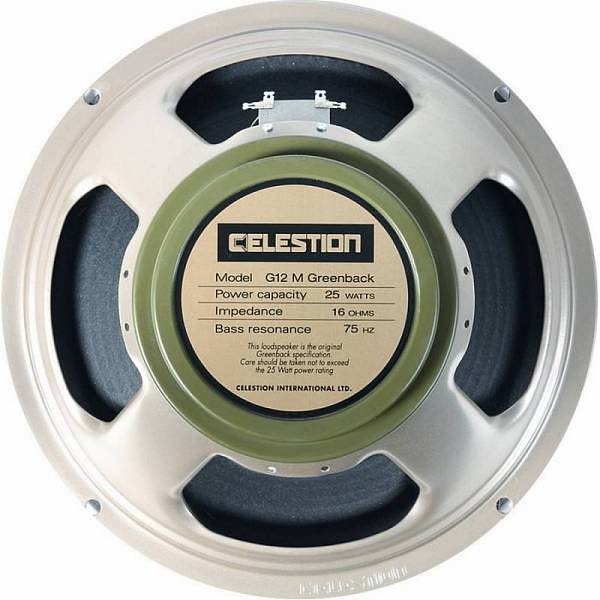 celestion g12m 25w 16ohm greenback