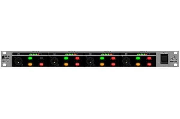 behringer di4000 ultra-di pro - di box 4 canali a rack