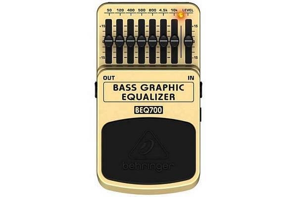 behringer beq700 - pedale equalizzatore da basso