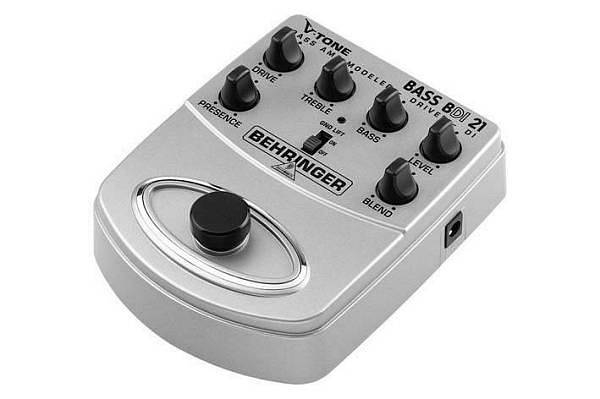 behringer v-tone bass bdi21 - direct box per basso con effetti