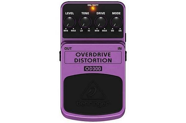 behringer od300 - pedale overdrive