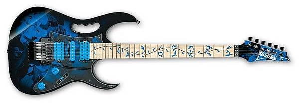 ibanez jem77p-bfp premium - blue floral pattern - steve vai signature - c/astuccio